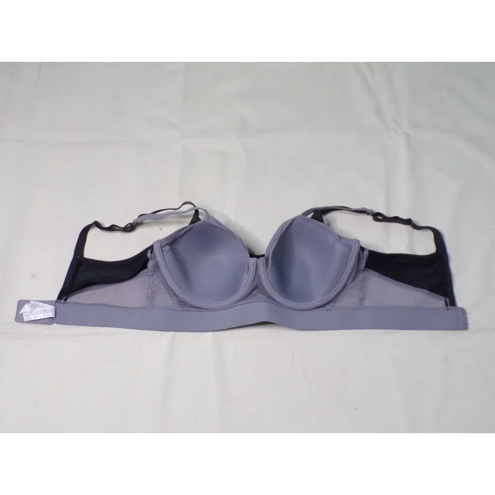 NATORI Gravity Contour High Impact Underwire Sports Bra Black & Gray 34B #752201 - Picture 11 of 11